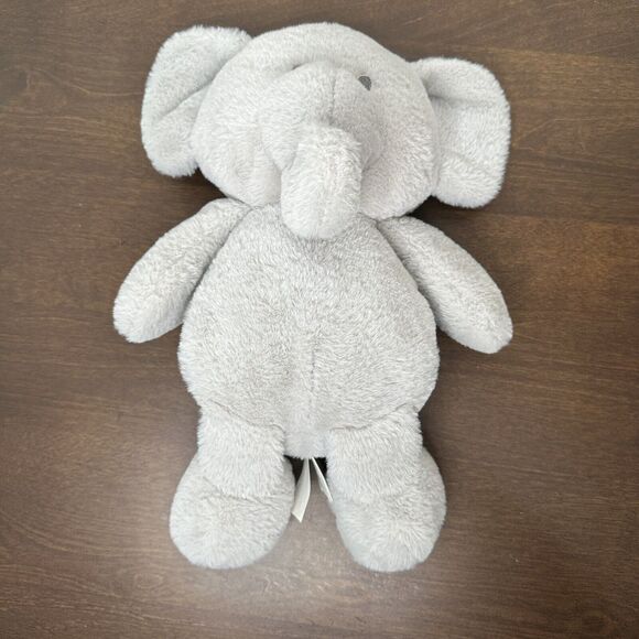 2018 KellyToy KellyBaby Elephant 12" Plush Stuffed Animal Crinkle Ear Rattle - Picture 9 of 12